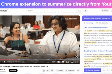 YouTube AI Summary Instantly