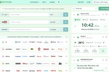 Digital Productivity Dashboard